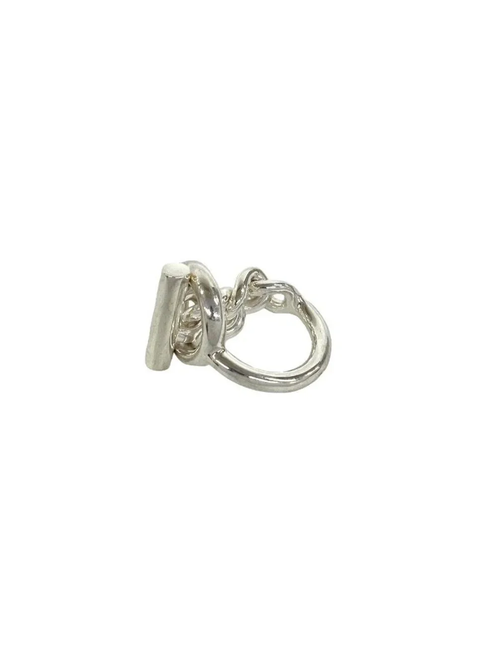 Hermes Croisette Ring 925 Sterling Silver